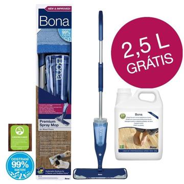 Bona Premium Spray Mop na dřevo + 2,5 l čistič ZDARMA